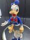 Collection Showcase Disney De Jim Shore Marionnette Donald Duck Avec Support Rare