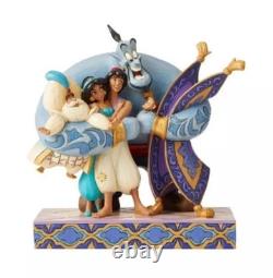 Collection Showcase Tradition Disney ALADDIN Câlin de groupe Jim Shore 6005967