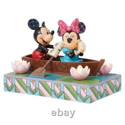 Collection Traditions Disney Enesco par Jim Shore Mickey et Minnie Mouse Amour