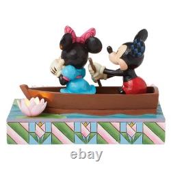 Collection Traditions Disney Enesco par Jim Shore Mickey et Minnie Mouse Amour