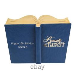 Collection Traditions Disney par Jim Shore - Beauté et la Bête Figurine Livre d'Histoire