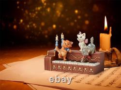 Collection Traditions Disney par Jim Shore Les chatons des Aristochats jouant sur un