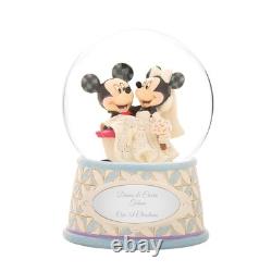 Collection Traditions Disney par Jim Shore Mickey et Minnie Mouse Heureux Eve