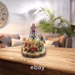 Collection Traditions Disney par Jim Shore Sculpté par le Cœur Blanche-Neige et Les