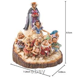 Collection Traditions Disney par Jim Shore Sculpté par le Cœur Blanche-Neige et Les