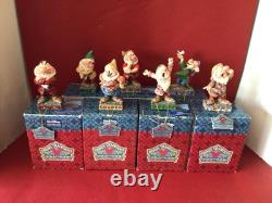 Collection Vitrine Walt Disney Figurines des 7 Nains Traditions Jim Shore Enesco