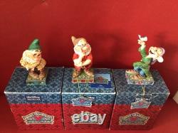 Collection Vitrine Walt Disney Figurines des 7 Nains Traditions Jim Shore Enesco