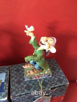 Collection Vitrine Walt Disney Figurines des 7 Nains Traditions Jim Shore Enesco