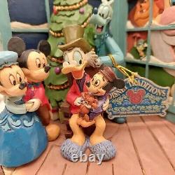 Décorations de Noël Enesco Jim Shore Disney Traditions Que Dieu nous bénisse tous