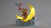 Disney Enesco Jim Shore Traditions 6019903 Winnie L&rsquo;ourson Et Porcinet Lune Musicale Led