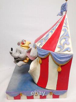Disney Enesco Traditions Jim Shore Dumbo Envolée De La Tente 6008064 Zirkus