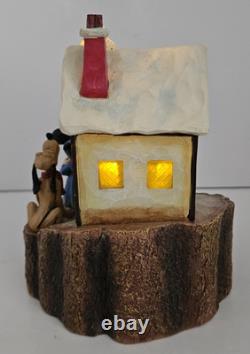 Disney Jim Shore Chant de Noël sculpté à cœur figurine Harmonie des fêtes Mickey Minnie