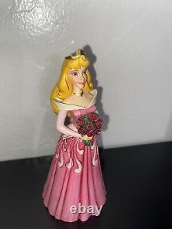 Disney Jim Shore Sonata Collection Aurora Belle Figurine Rose Rare