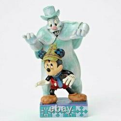 Disney Mickey Mouse Lonesome Ghost Jim Shore Spooked Figurine Halloween 4051979