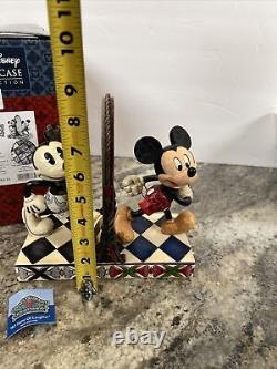 Disney Mickey Mouse MIROIR 80 ans de rires Figurine Jim Shore MIB