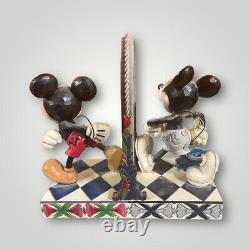 Disney Mickey Mouse Mirror 80 Ans De Rire Jim Shore Figure Avec Des Étiquettes