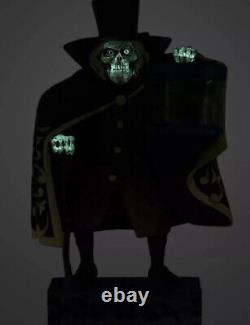 Disney Parks Traditions Jim Shore Haunted Mansion Hatbox Ghost Glow Figure Nouveau