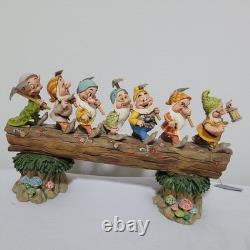 Disney Sept Nains Exposition Traditions Jim Shore Enesco Retour au Pays 4005434