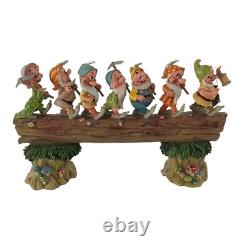 Disney Sept Nains Exposition Traditions Jim Shore Enesco Retour au Pays 4005434