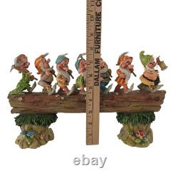 Disney Sept Nains Exposition Traditions Jim Shore Enesco Retour au Pays 4005434
