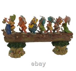 Disney Sept Nains Exposition Traditions Jim Shore Enesco Retour au Pays 4005434