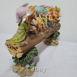 Disney Sept Nains Exposition Traditions Jim Shore Enesco Retour au Pays 4005434