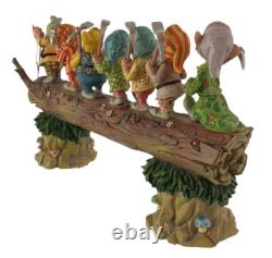 Disney Sept Nains Exposition Traditions Jim Shore Enesco Retour au Pays 4005434
