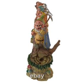 Disney Sept Nains Exposition Traditions Jim Shore Enesco Retour au Pays 4005434