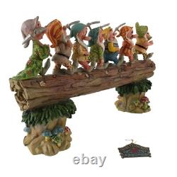 Disney Sept Nains Exposition Traditions Jim Shore Enesco Retour au Pays 4005434