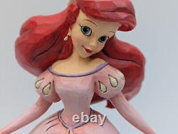 Disney Showcase & Figurine Ariel de Jim Shore La Petite Sirène SERENADE DU CRÉPUSCULE Sans Boîte