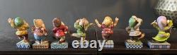 Disney Showcase Traditions Figurines des Sept Nains EN PARFAIT ÉTAT RARES