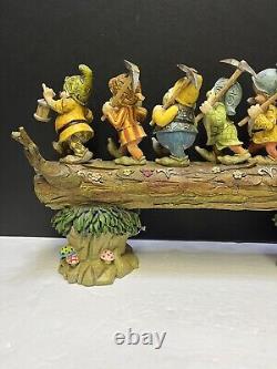 Disney Showcase Traditions Jim Shore Enesco Les Sept Nains Retour au Pays 4005434