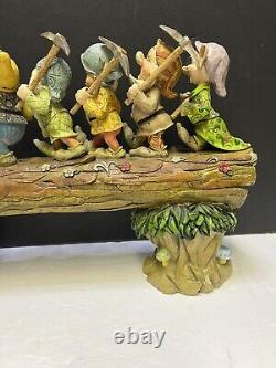 Disney Showcase Traditions Jim Shore Enesco Les Sept Nains Retour au Pays 4005434