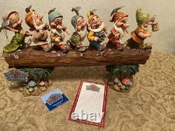 Disney Showcase Traditions Jim Shore Enesco Sept Nains Retour à la Maison 4005434