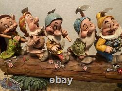 Disney Showcase Traditions Jim Shore Enesco Sept Nains Retour à la Maison 4005434