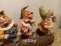 Disney Showcase Traditions Jim Shore Enesco Sept Nains Retour à la Maison 4005434
