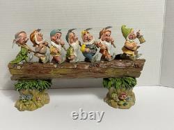 Disney Showcase Traditions Jim Shore Enesco Sept Nains Sur Le Chemin Du Retour B4