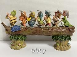 Disney Showcase Traditions Jim Shore Enesco Sept Nains Sur Le Chemin Du Retour B4