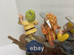 Disney Showcase Traditions Jim Shore Enesco Sept Nains Sur Le Chemin Du Retour B4