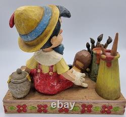 Disney Showcase Traditions Pinocchio Sculpté du cœur 4005220
