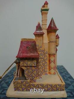 Disney Tradition Beauty And The Beast Castle Jim Shore Enesco Ornement De Noël