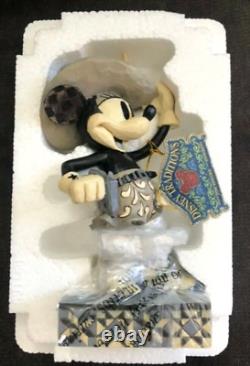 Disney Tradition Enesco Showcase Collection Minnie Mouse Jim Shore Cowgirl Kn