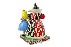 Disney Traditions 6008069 Alice & Queen Of Hearts Multicolore