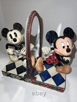 Disney Traditions 80 Ans De Rire Mickey Mouse Jim Shore Figurine Avec Boîte