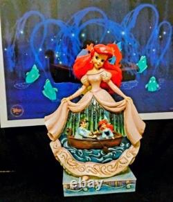 Disney Traditions Ariel Sérénade du crépuscule Figurine 4015334 Jim Shore Enesco NEUF