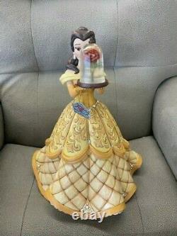 Disney Traditions Belle Deluxe A Rare Rose Jim Shore Figurine Nib Livraison Gratuite