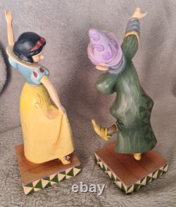 Disney Traditions Blanche-Neige et Simplet Figurine Ornements Partenaires de danse en boîte