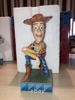 Disney Traditions Buzz & Woody Jim Shore Enesco Howdy Partner & To Infinity & Be