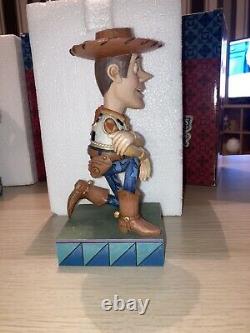 Disney Traditions Buzz & Woody Jim Shore Enesco Howdy Partner & To Infinity & Be