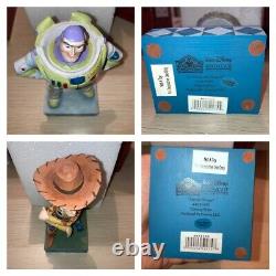 Disney Traditions Buzz & Woody Jim Shore Enesco Howdy Partner & To Infinity & Be